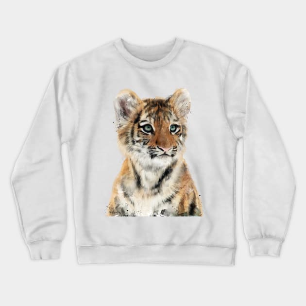 Little Tiger Crewneck Sweatshirt by Amy Hamilton